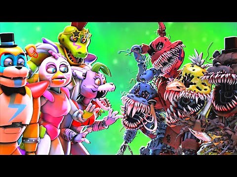 [SFM FNaF] Security Breach vs Corrupted