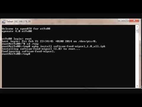 Softcam install openATV