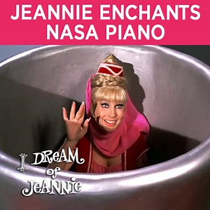 When Dr Bellows (Hayden Rorke) comes looking for a tardy Major Healey (Bill Daily), Tony (Larry Hagman) pretends to practice the piano, naturally Jeannie (Barbara Eden) decides to enchant the instrument so that Tony's playing really impresses. From Season 5 Episode 1 'Jeannie at the Piano' - After Jeannie places a hex on a NASA piano so that the player sounds like an expert, Tony feels that only he can play it and ends up on a concert tour. Watch More 'I Dream Of Jeannie': http://bit.ly/IDOJPlay