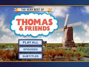 The Very Best of Thomas & Friends (2003 Australian DVD) Menu #1