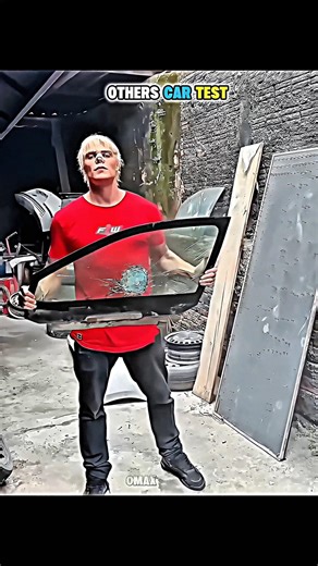 Normal car test VS This test #edit #fyp #trollface