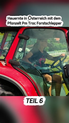 #Vom Forst in die Landwirtschaft | Heuernte in Österreich mit dem Pfanzelt Pm Trac Forstschlepper #Agropictures #Landwirt #Lohnunternehmen #Traktor