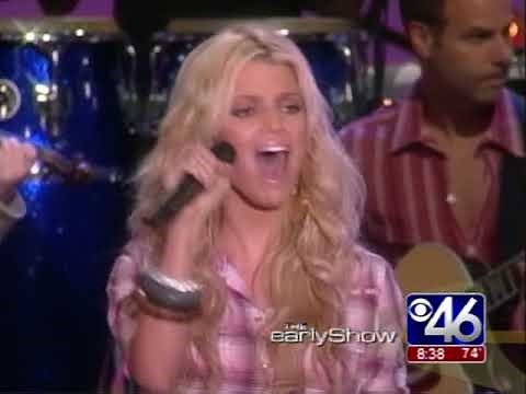 Jessica Simpson - These Boots Are Made For Walkin' (Live @ The Early Show) 2005/08/10 (HQ)