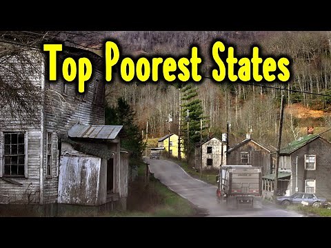 Top 10 States with Highest Poverty In America [Poorest States 2023]