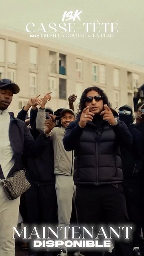 ISK OFFICIEL | Le clip « Casse-tête » est maintenant disponible sur YouTube. | Instagram