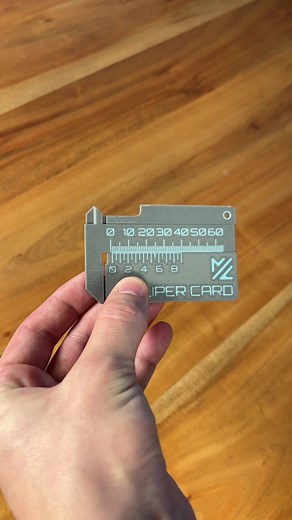 Discover the Caliper Card: Perfect for Measurement
