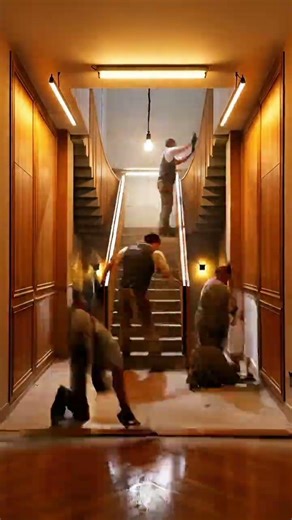 “Secret library underground 😳📚”#bunkerlibrary #hiddenplace #secret #underground #library#ai #aivideo