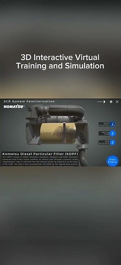 3D Interactive Virtual Training and Simulation