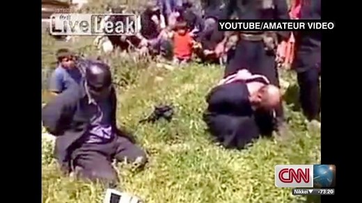 Horrific video shows beheading in Syria