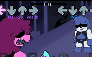 Friday Night Funkin：In-My-Way，Susie VS. Lancer.