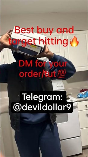 DM for your order, apple Mac iPads iPhone. telegram @devildollar9