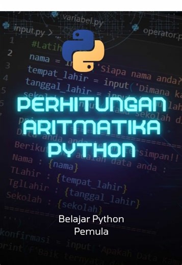 Aplikasi Perhitungan Aritmatika di Python 🐍 #belajarpython #coding #stem #programming #pythonpemula