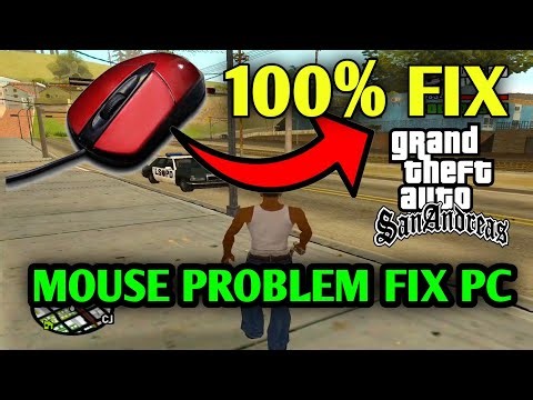 GTA SAN ANDREAS MOUSE FIX FOR PC | Works for all version