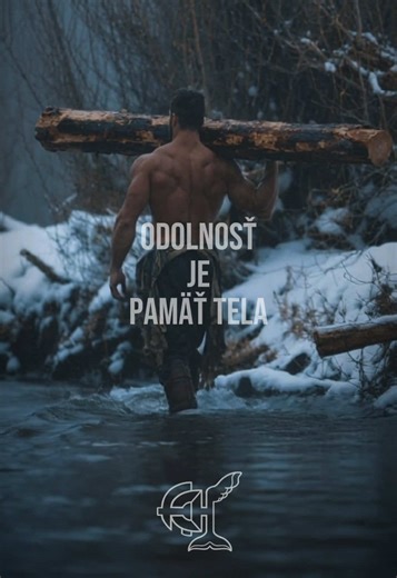 Odolnosť nevzniká v hlave. Vzniká v tele, v chlade, v únave, v opakovaní toho, čo by väčšina vzdala. Nie je to emócia ani motivácia. Je to pamäť – toho, čo si už prežil a nezlomilo ťa. #alchemy #odolnost #motivation #winter #discipline