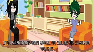 Conversation between Aizawa and Deku #gachaclub💜🖤 #mha #bnha #skit #villaindeku #villainrehabilitation #funfacts