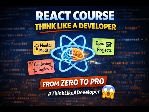 React Course Introduction | Think Like a Developer (Beginner → Expert)
