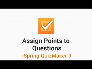 How to Assign Points to Quiz Questions