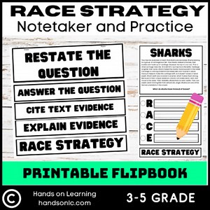 Race Strategy Flipbook Notetaker and Practice