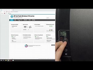 How to Check Printer’s IP for EWS Access on HP Ink Tank Wireless 410 Series (410, 415, 419)