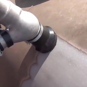 190K views · 412 reactions | Vacuum blasting uses abrasive material to clean. https://chdr.tv/ab5d3 | Cheddar Gadgets | Facebook