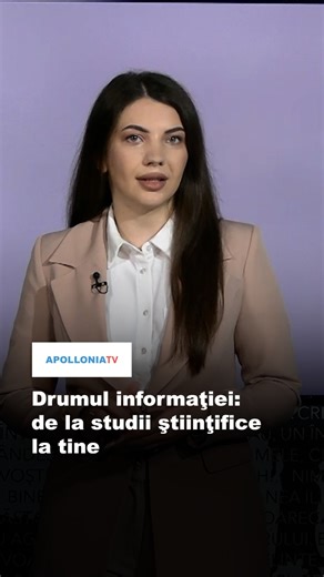 Apollonia Tv on Instagram: "DRUMUL INFORMAȚIEI: DE LA STUDII ȘTIINȚIFICE LA TINE Transparența contează la fel de mult ca informația, mai ales când vorbim despre știință. Mulți ne-ați întrebat cum ne asigurăm că ceea ce spunem este corect, așa că vă arătăm pe scurt „filtrul” nostru. Pornim din baze de date academice, precum National Library of Medicine, și ne bazăm pe studii și articole clinice, nu pe opinii. Apoi trecem informația prin verificări succesive: folosim instrumente AI pentru triere ș