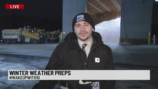 Winter weather preparations