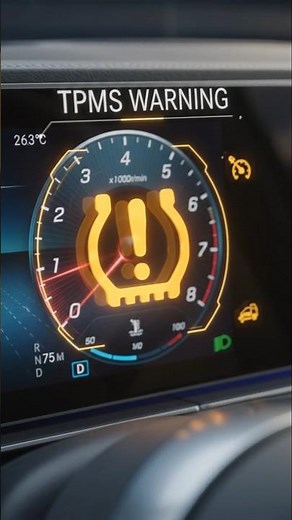 TPMS Warning Light | Check Your Tire Pressure! #TPMS #DashboardLights
