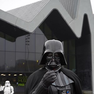 184K views · 254 reactions | ✨ Explore Sci-Fi Galactic Adventures - a new FREE exhibition with props, costumes & fun photo ops for all ages. Coming soon to a galaxy near you. Journey into this universe from 11 January - 6 April. | Riverside Museum | Facebook