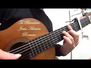 Tu bandera Jesús Adrián Romero cover guitarra fingerstyle + TAB