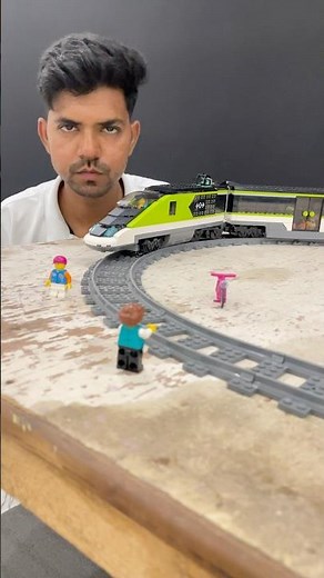 Lego High Speed Passenger Train Special Loco Pilot Cycle Ride Travel