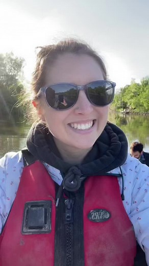 Engaging in Electrofishing on a Serene River