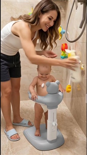 Haz el baño un momento feliz y sin dolores💙🚿