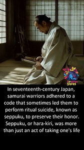 1.3K views · 18 reactions | Seppuku, or hara-kiri, was more than just...