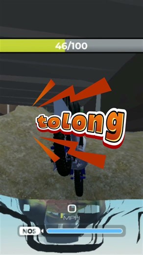 RAMBUTKU COPOT DAN MOTORKU ERROR 😭 KENAPA YA 🤔 #riluneee #roblox #shortvideo #fypシ