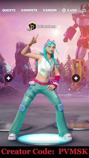 Fortnite Emote - Headbanger (Katalina)