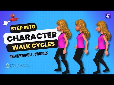 Step into Characters' Walk Cycles - CreateStudio 3