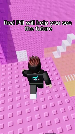 red pill or blue pill #roblox #shorts #funny