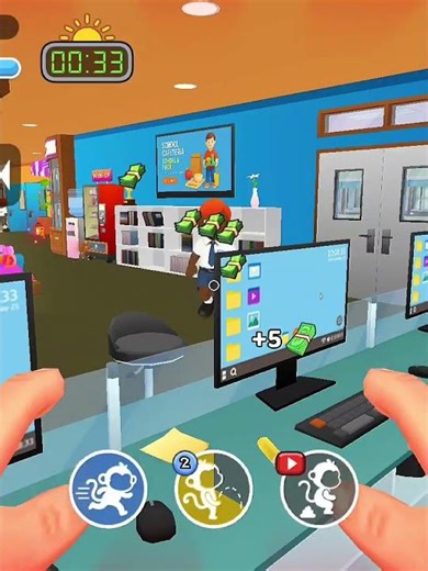 MONKEY PRANK MASTER Monkey Student School Prank #gamingcommunity