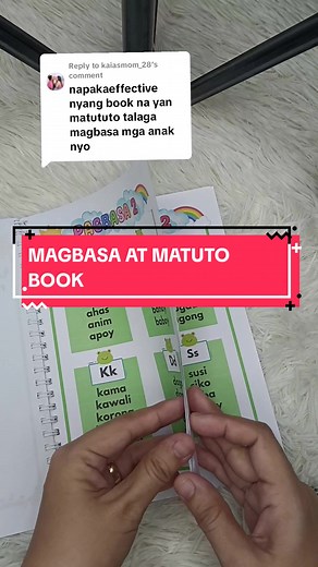 Magbasa at Matuto Book: Clear Book for Learning Materials for Kids