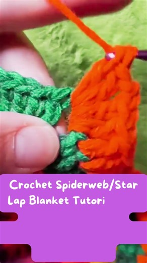 Crochet Spiderweb/Star Lap Blanket Tutorial with Audiobook Alice in Wonderland Part 1 of 3 #crochet