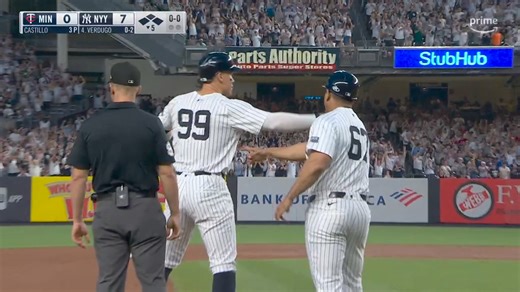 228K views · 3.5K reactions | Aaron Judge clears the bases with a triple! | MLB | Facebook