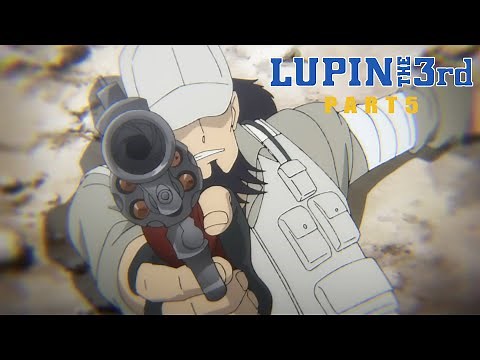 Epic gunfight between old friends | LUPIN THE 3rd PART 5 | anime