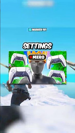Trying Mero Controller Settings 🎮✅ #fortnite #shorts