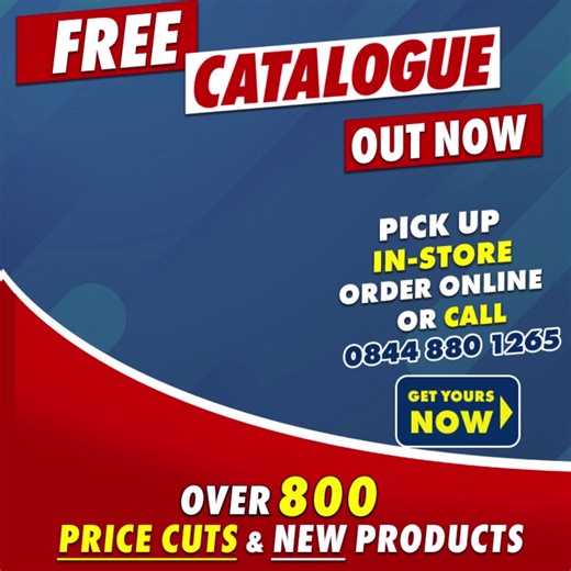 Get your hands on our BRAND NEW FREE SPRING SUMMER CATALOGUE featuring OVER 800 MASSIVE PRICE CUTS & GREAT NEW PRODUCTS, pick one up in-store or order yours online https://www.machinemart.co.uk/request-a-catalogue/ | Machine Mart