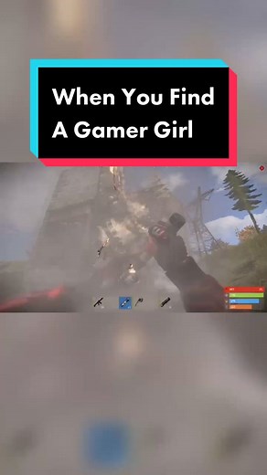 I found a Gamer Girl in Rust... #rust #rustgame #gaming #rusttok | rust