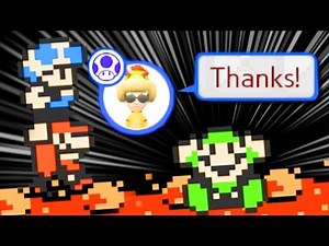 Making "Friends" in Mario Maker