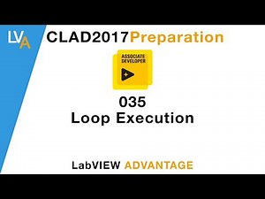 LabVIEW CLAD 035 Loop Execution