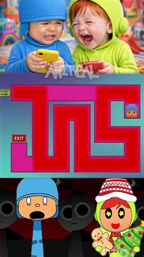 Incredibox Sprunki OC – Pocoyo VS Pato | Maze Challenge | New UPDATE Part 2