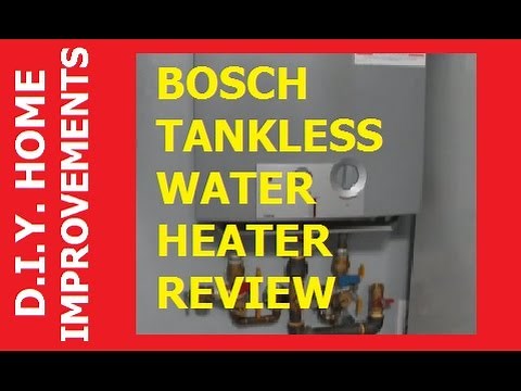 Bosch Tankless Water Heater Review