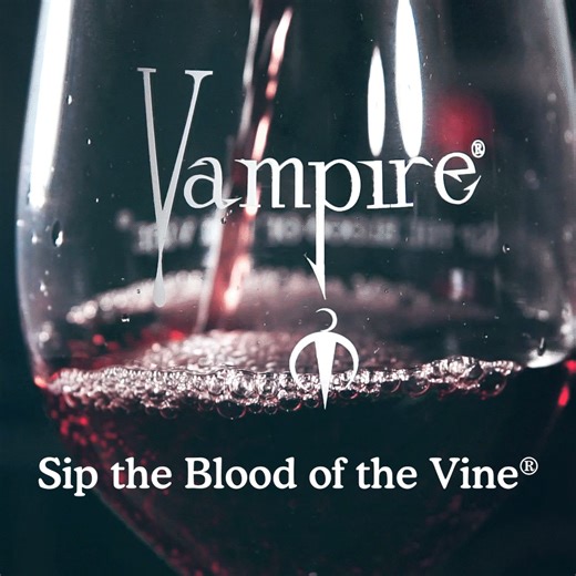 Since 1988, our award-winning reds have poured like velvet—bold, luscious, and wickedly smooth. Made from premium California grapes, every glass delivers a Taste of Immortality®  https://vampire.com/ | VAMPIRE.COM | Facebook